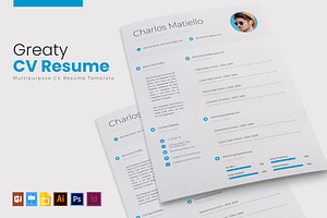 Greaty CV & Resume