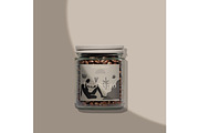 Coffee Bean Jar Mockup, a Cups & Container Mockup by Copal (Thumbnail 8 of 17)