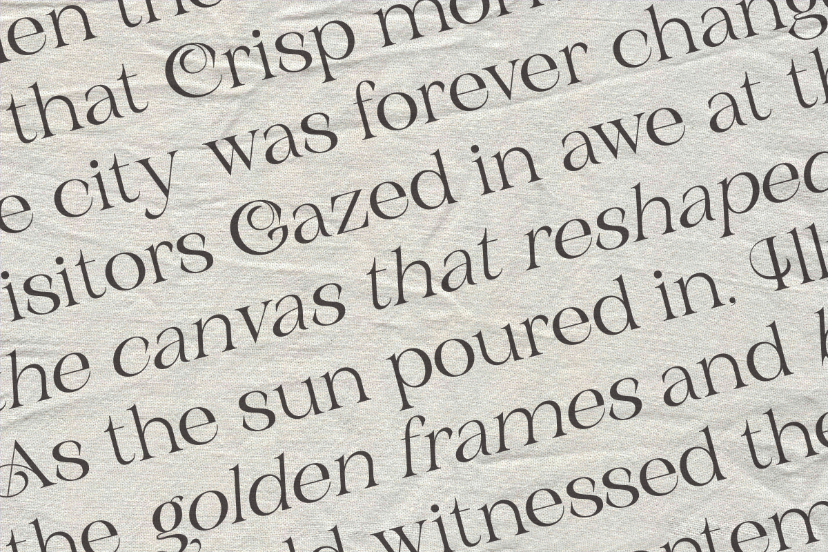 The Jorway – Stylish Modern Serif, a Serif Font by roomspace creative lab (Photo 5 of 13)