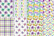 Mardi Gras watercolor set, an Illustration by DollyPotterson (Thumbnail 6 of 7)