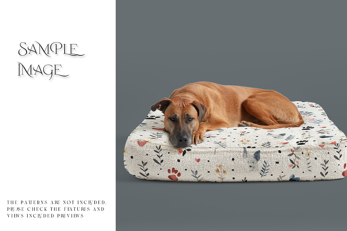 Pet Bed Mockups with Smart Object, a Product Mockup by mock-ups (Photo 11 of 13)