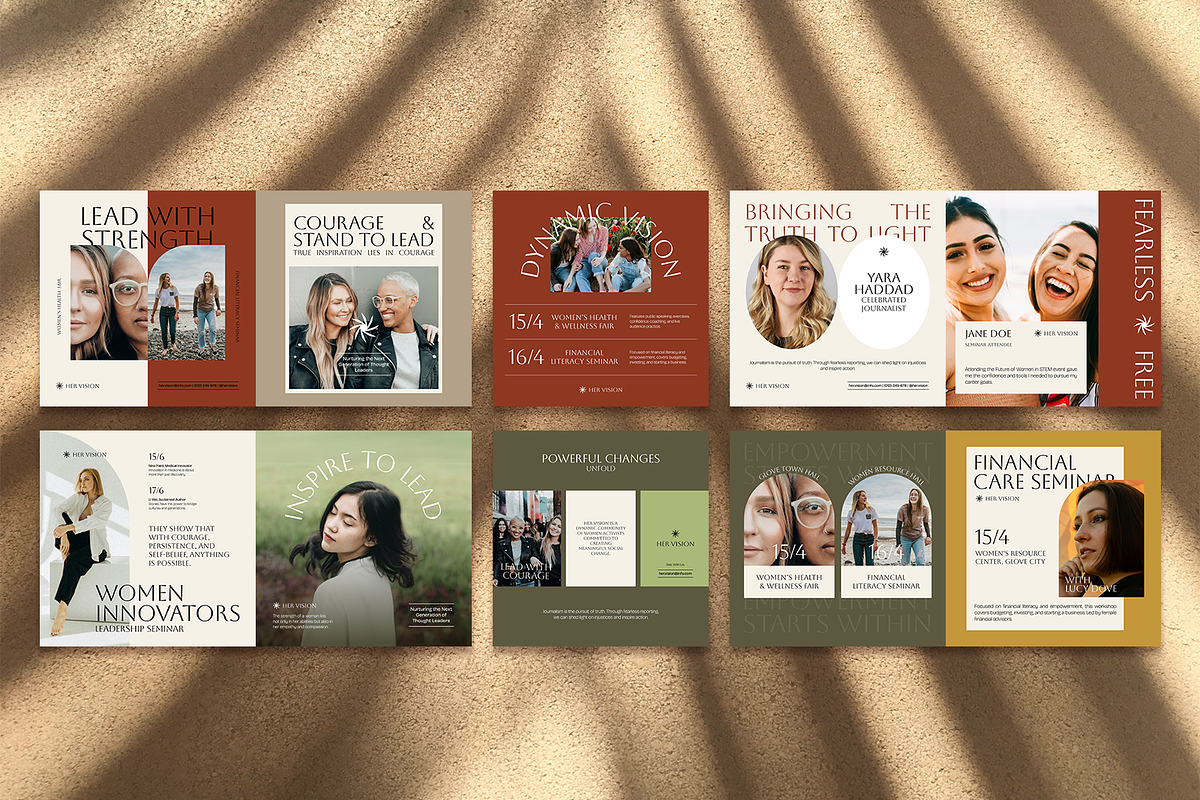 Women Inspiration Instagram Post, a Social Media Template by Louds Studio (Photo 4 of 5)