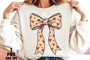 Valentine’s Day Coquette Bow PNG, an Illustration by Daily.Designs (Thumbnail 4 of 5)