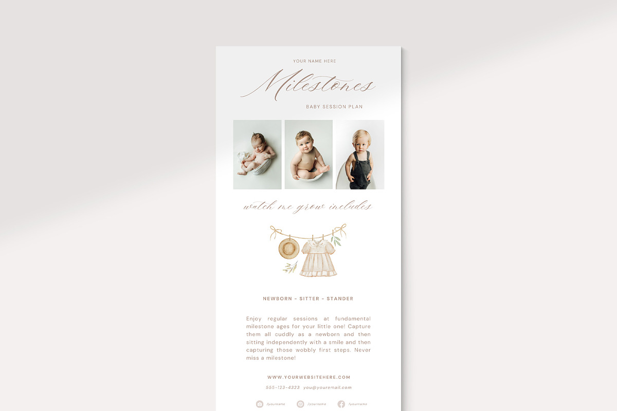 Milestone Pricing Guide Canva, a Templates & Theme by Sweet Little Muse (Photo 3 of 4)