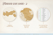Le Tour du monde - Austria map, an Object Graphic by volume 1 visual design (Thumbnail 14 of 20)