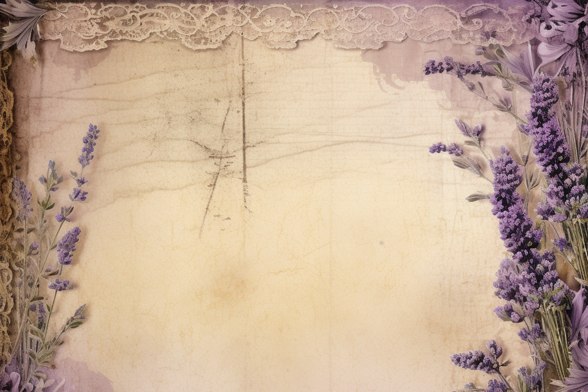 Vintage Lavender Paper, an Object Graphic by Printable Treasure (Photo 7 of 10)