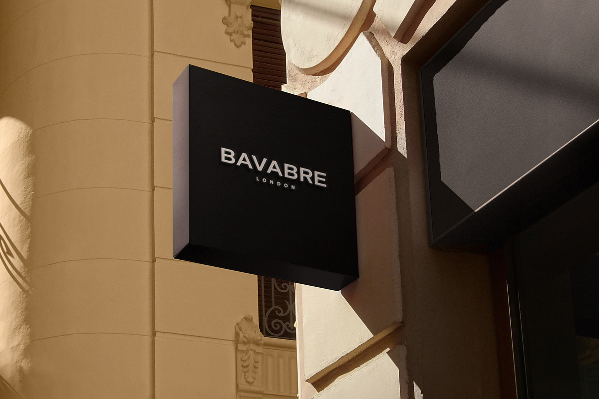 Logo Mockup Modern Black Sign, a Product Mockup by Asylab (Photo 3 of 7)