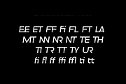 MBF Logonarium-font for logo, a Sans Serif Font by MoonBandit (Thumbnail 3 of 8)