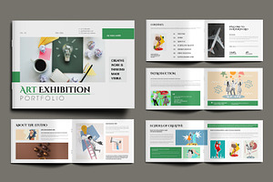 Modern Creative Portfolio Book, a Brochure Template by MightyDesign
