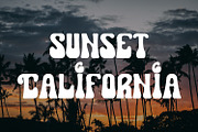 SundayNoon-Groovy Retro Display Font, a Symbol Font by AQR Studio (Thumbnail 7 of 9)