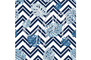 Tropical Leaves Seamless patterns, an Illustration by GraphicMarket (Thumbnail 5 of 5)