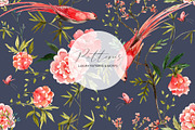Chinoiserie Paradise, a Pattern Graphic by HannaStudio (Thumbnail 5 of 8)
