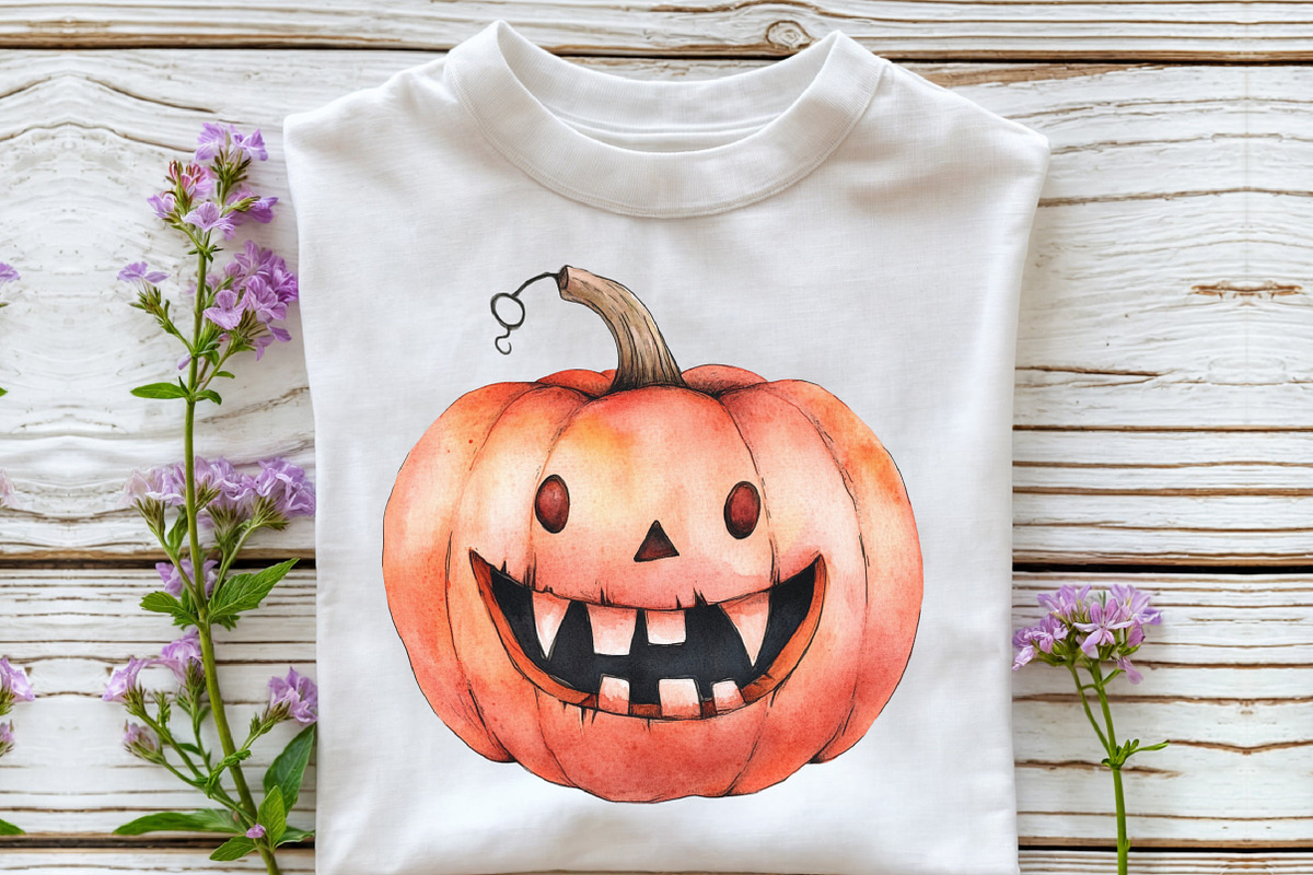 Kawaii Creepy Halloween Clipart, an Illustration by CraftArtStudio (Photo 4 of 6)