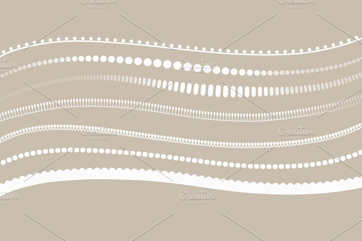 36 Lace brushes Procreate, a Brush Add-On by byJuliaKors (Photo 3 of 6)