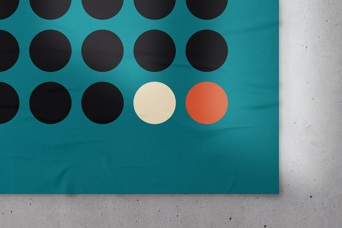Glued Poster Mockup, a Mockup by Unio Designs (Photo 3 of 5)