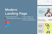 Yoga Landing Page, a WordPress Template by PetersTouch Creative (Thumbnail 1 of 3)