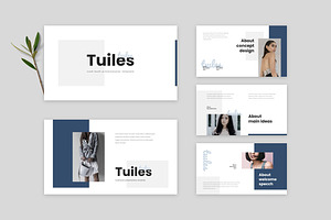 Tuiles - Google Slide Template