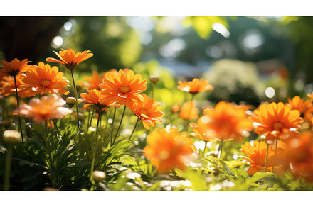 beautiful orange color blur charming, a Nature Photo by pikepicture