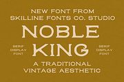 SFC Noble King, a Serif Font by Skilline Supply Co. (Thumbnail 7 of 8)