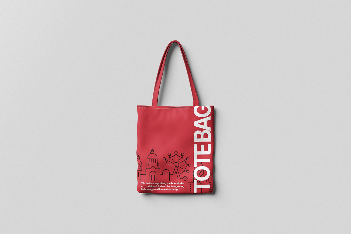 Tote Bag Mockup, a Packaging Mockup by hokagata (Photo 4 of 5)