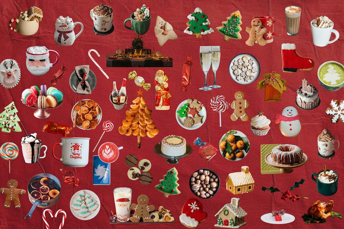 Festive Magic Christmas Collage, an Object Graphic by JulsIst (Photo 7 of 12)