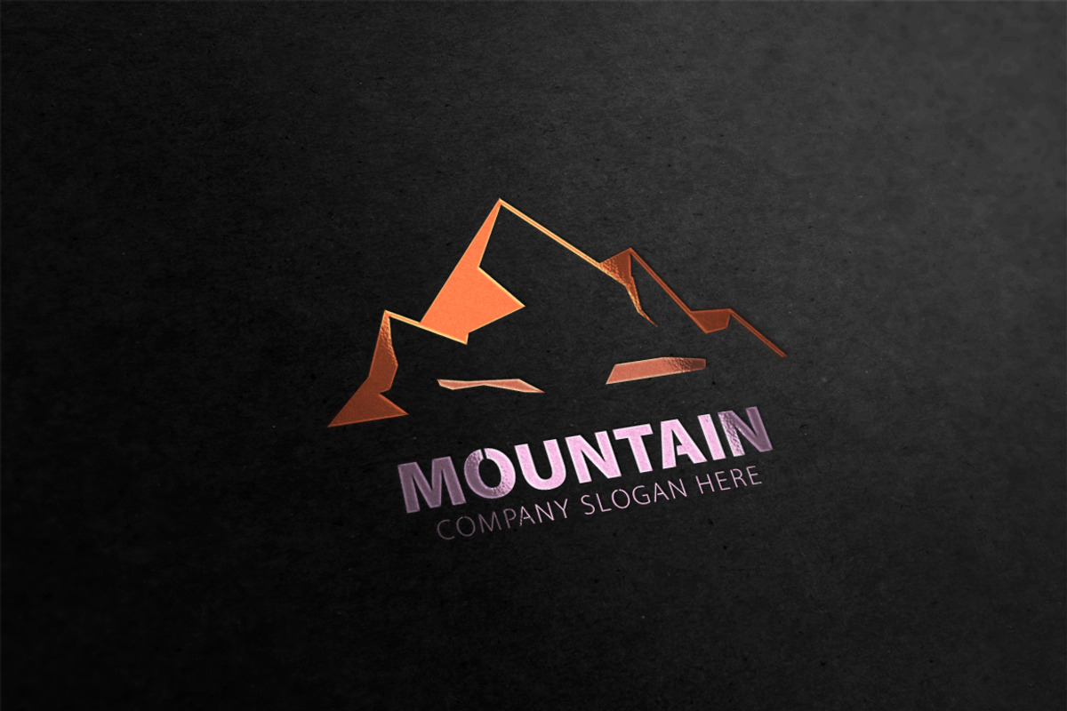 Mountain Logo, a Branding & Logo Template by essegraphic (Photo 2 of 2)