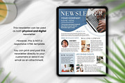 Canva Newsletter Template, a Stationery Template by PixelCraft (Thumbnail 14 of 15)