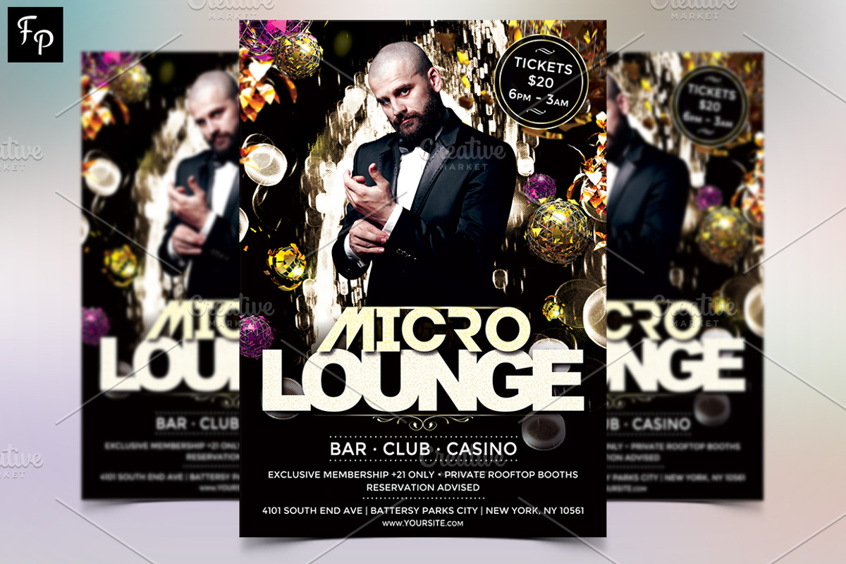 Club Flyer, a Flyer Template by FlyerPig (Photo 1 of 2)