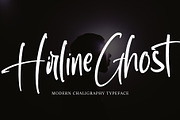 Hirline Ghost, a Script Font by pineungtype (Thumbnail 1 of 9)