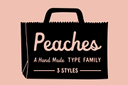 Peaches - Font Family, a Font by Press & Pen (Thumbnail 1 of 11)