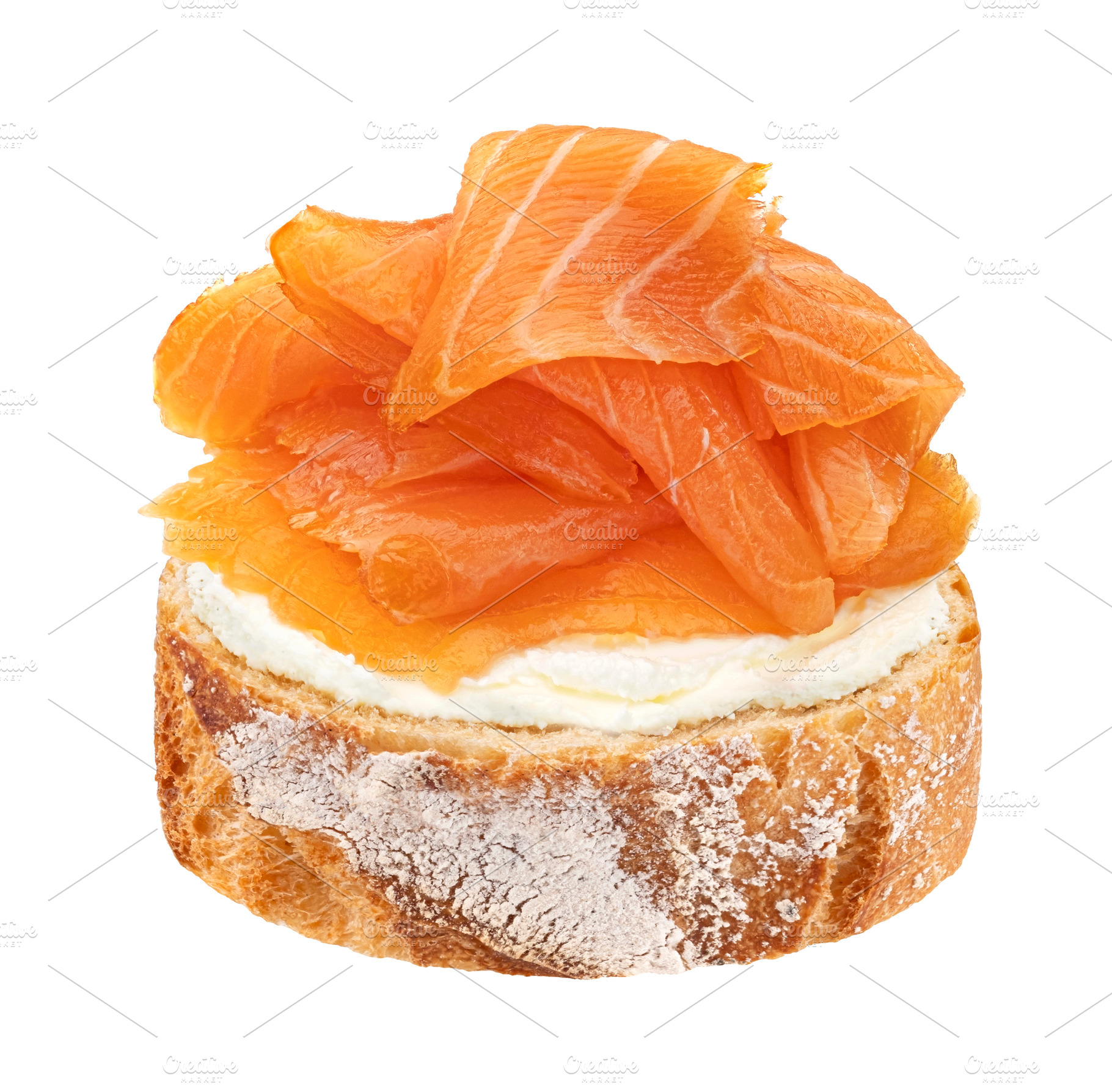 Smoked salmon slices, a Food & Drink Photo by Max Lashcheuski