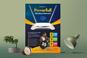 Internet Provider Flyer Template, a Flyer Template by Boostock (Thumbnail 2 of 4)