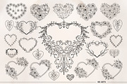 Abstract Women. Flowers. Hearts., a Texture Illustration by Diana Kovach (Thumbnail 3 of 11)