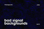 Bad Signal Backgrounds Vol. 01, a Background Graphic by dvtchk (Thumbnail 7 of 10)