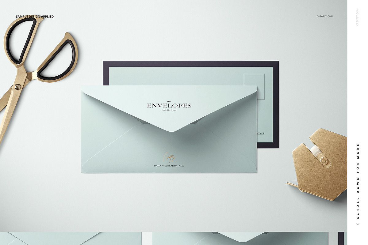 Envelopes & Cards Mockup Bundle, a Stationery Template by creatsy5 (Photo 4 of 18)