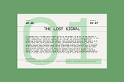 Gail Rock - Typewriter Branding Font, a Sans Serif Font by Casloop Studio (Thumbnail 2 of 9)