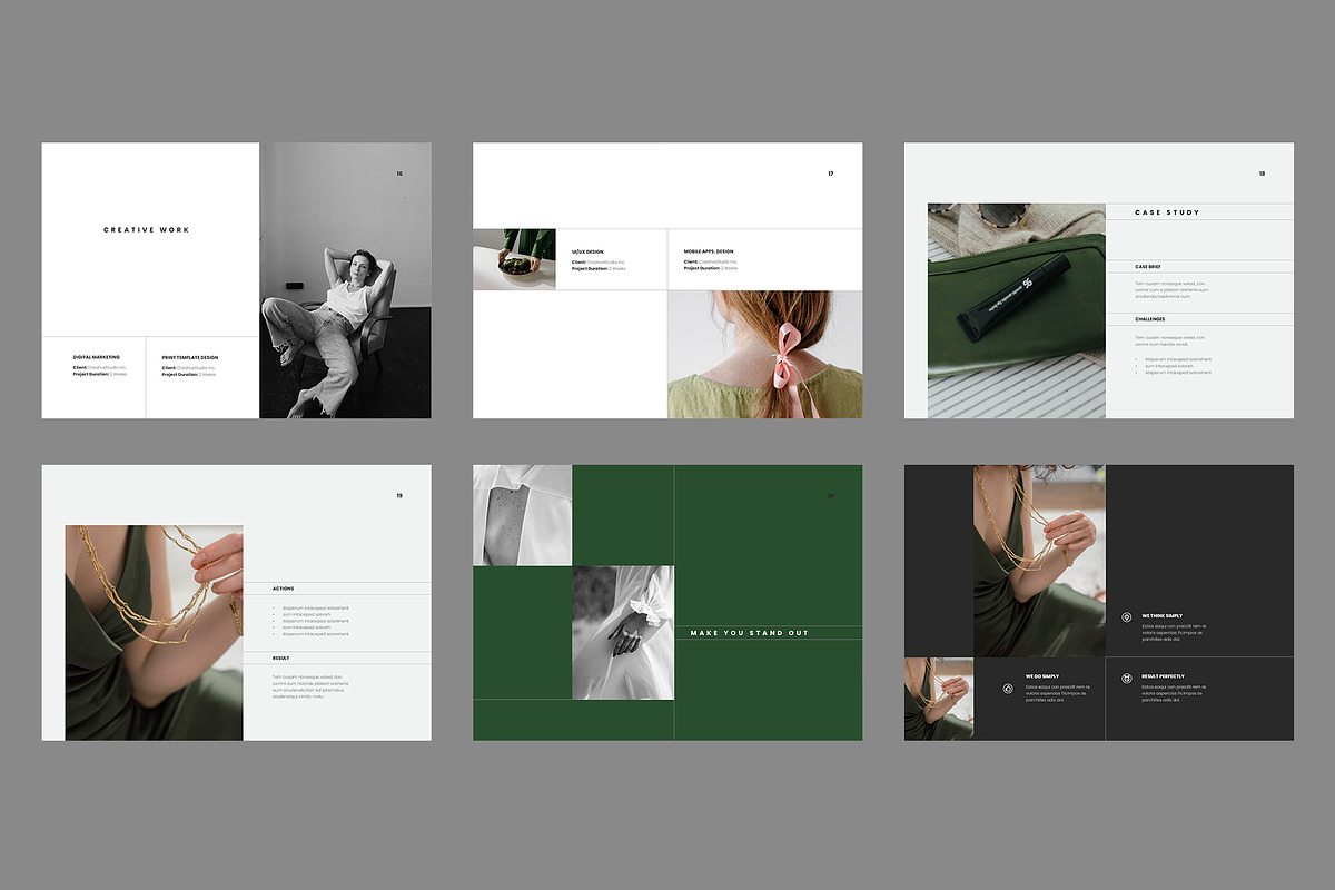 Landscape Proposal Template, a Brochure Template by HR Studio (Photo 6 of 7)