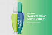 Matte Plastic Shampoo Botle Mockup, a Product Mockup by Green Art (Thumbnail 1 of 5)