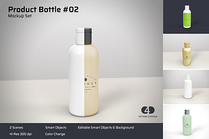 Product Bottle Mockup #02