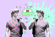 Magical Cats Aliens Set, an Animal Illustration by Annie Konst (Thumbnail 4 of 8)