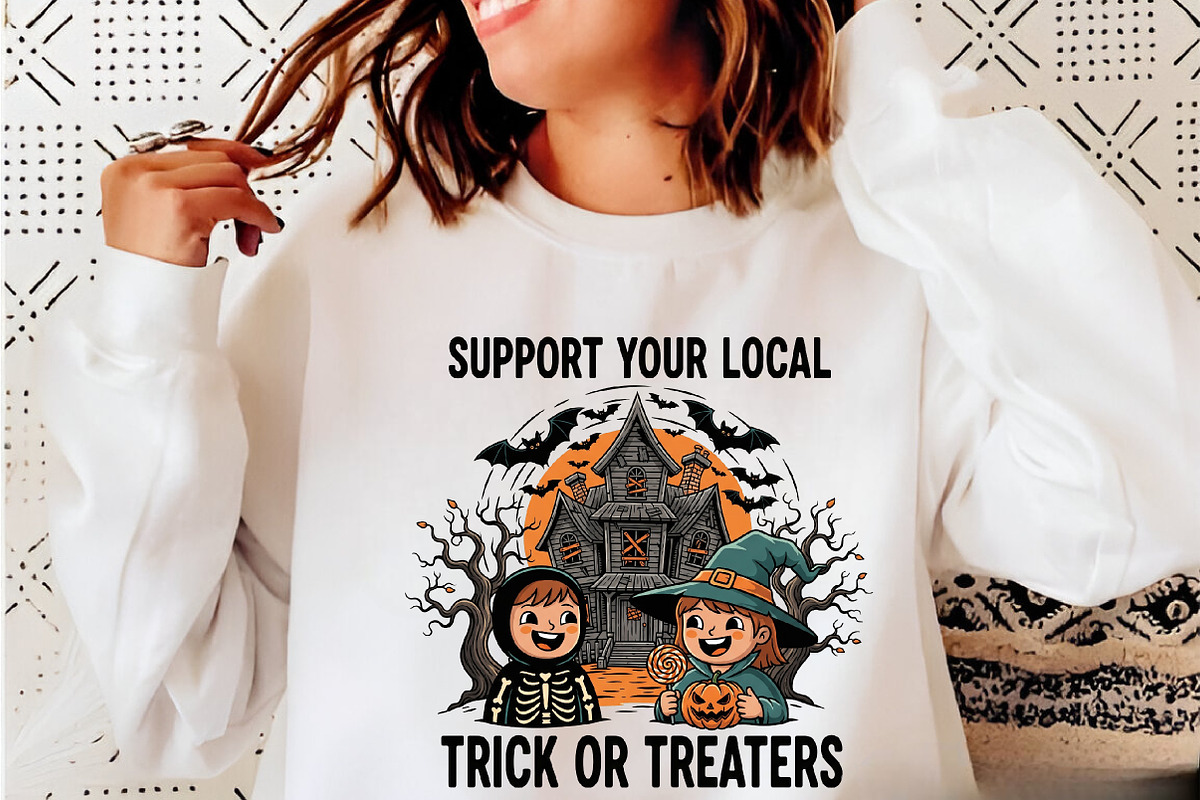 Support Your Local Trick or Treaters, an Illustration by Rose Art (Photo 2 of 5)
