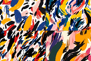 20 Seamless Abstract Brush Strokes, a Pattern Graphic by Nordic Design (Thumbnail 5 of 9)