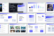 Agenda Slide Google Slides, a Presentation Template by Premast (Thumbnail 3 of 4)