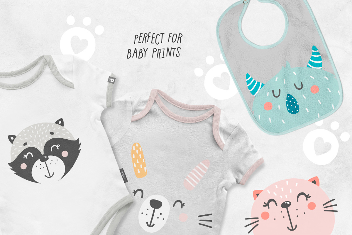 Animal smiles- Baby characters, an Animal Illustration by tatiletters (Photo 3 of 7)