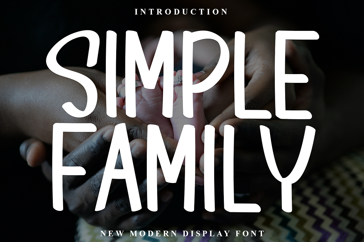 Simple Family, a Sans Serif Font by InermediaSTUDIO (Photo 1 of 8)