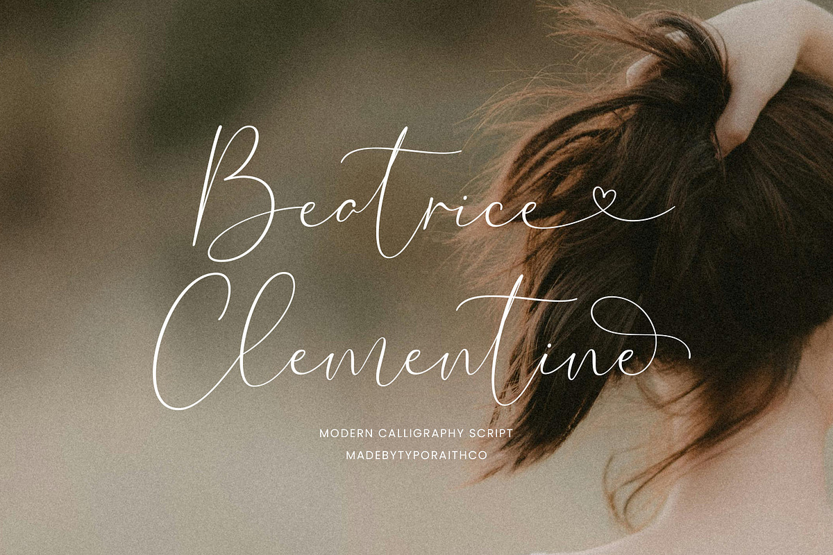 Marlotte | Modern Calligraphy Script, a Script Font by Typoraith Co (Photo 2 of 11)