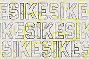 Sike Sans Font, a Sans Serif Font by Joshua Swain (Thumbnail 4 of 9)