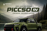 Electrical Car Sales Flyer Template, a Flyer Template by grafilker (Thumbnail 2 of 2)