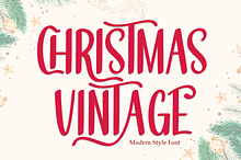 Christmas Vintage | Script Font