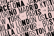 Bergam Font, a Sans Serif Font by vuuuds (Thumbnail 10 of 10)